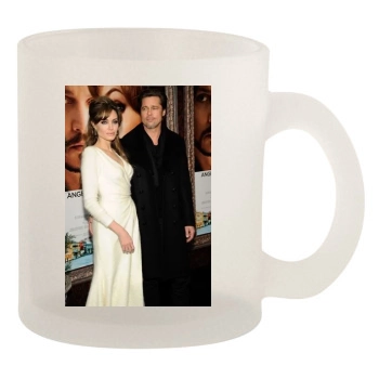 Angelina Jolie 10oz Frosted Mug