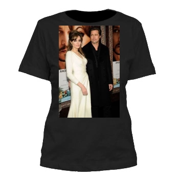 Angelina Jolie Women's Cut T-Shirt