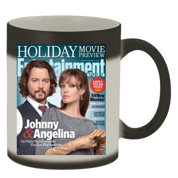 Angelina Jolie Color Changing Mug