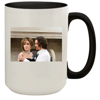 Angelina Jolie 15oz Colored Inner & Handle Mug