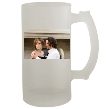 Angelina Jolie 16oz Frosted Beer Stein