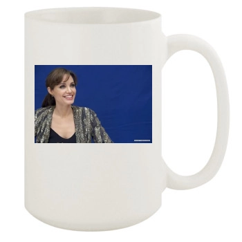 Angelina Jolie 15oz White Mug