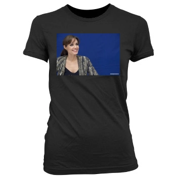 Angelina Jolie Women's Junior Cut Crewneck T-Shirt