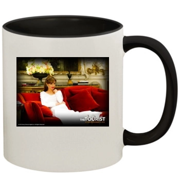 Angelina Jolie 11oz Colored Inner & Handle Mug