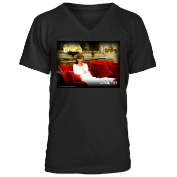 Angelina Jolie Men's V-Neck T-Shirt