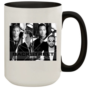 Backstreet Boys 15oz Colored Inner & Handle Mug