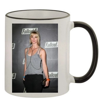 Cameron Richardson 11oz Colored Rim & Handle Mug