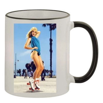 Cameron Richardson 11oz Colored Rim & Handle Mug