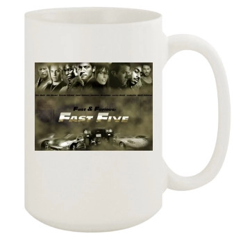 Fast Five 15oz White Mug