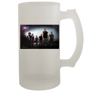 Fast Five 16oz Frosted Beer Stein