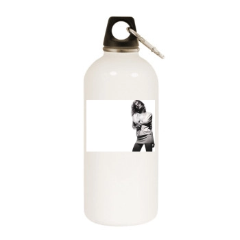 Rachel Roberts White Water Bottle With Carabiner