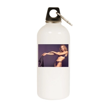 Rachel Roberts White Water Bottle With Carabiner