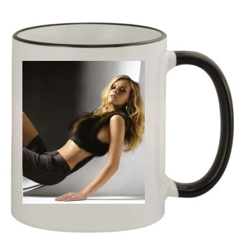 Brooklyn Decker 11oz Colored Rim & Handle Mug