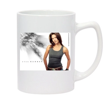 Jill Wagner 14oz White Statesman Mug