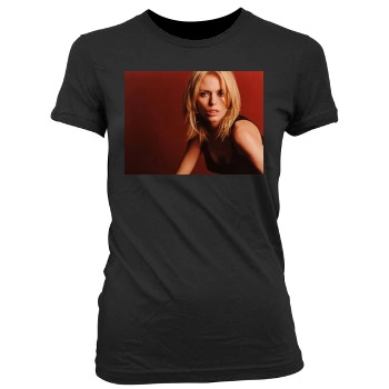 Patsy Kensit Women's Junior Cut Crewneck T-Shirt