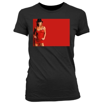 Patsy Kensit Women's Junior Cut Crewneck T-Shirt