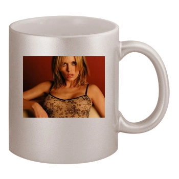 Patsy Kensit 11oz Metallic Silver Mug