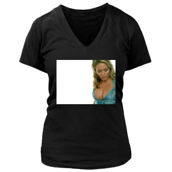 Patsy Kensit Women's Deep V-Neck TShirt