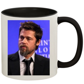 Brad Pitt 11oz Colored Inner & Handle Mug