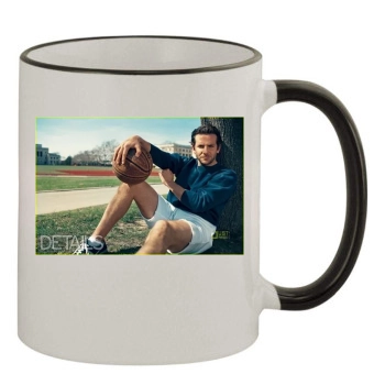Bradley Cooper 11oz Colored Rim & Handle Mug