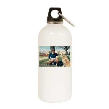 Bradley Cooper White Water Bottle With Carabiner