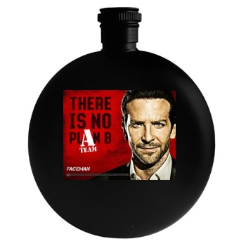 Bradley Cooper Round Flask