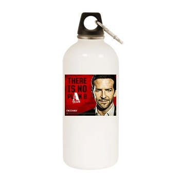 Bradley Cooper White Water Bottle With Carabiner