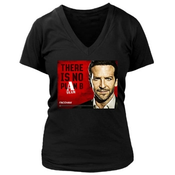 Bradley Cooper Women's Deep V-Neck TShirt