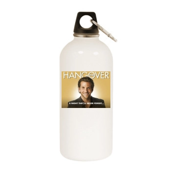 Bradley Cooper White Water Bottle With Carabiner