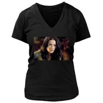 Bridget Regan Women's Deep V-Neck TShirt