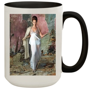 Christy Turlington 15oz Colored Inner & Handle Mug