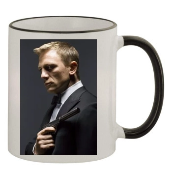 Daniel Craig 11oz Colored Rim & Handle Mug