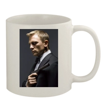 Daniel Craig 11oz White Mug
