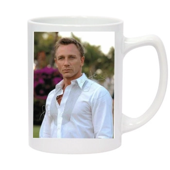 Daniel Craig 14oz White Statesman Mug