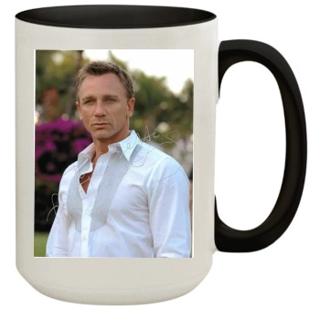 Daniel Craig 15oz Colored Inner & Handle Mug