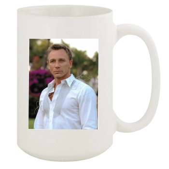 Daniel Craig 15oz White Mug