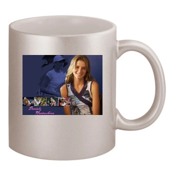 Daniela Hantuchova 11oz Metallic Silver Mug