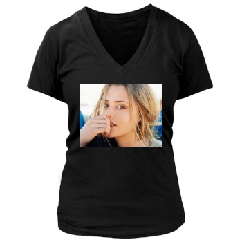 Estella Warren Women's Deep V-Neck TShirt