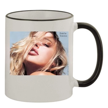 Estella Warren 11oz Colored Rim & Handle Mug