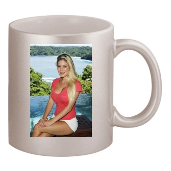 Heidi Montag 11oz Metallic Silver Mug