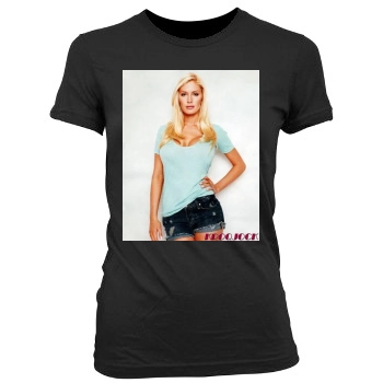 Heidi Montag Women's Junior Cut Crewneck T-Shirt