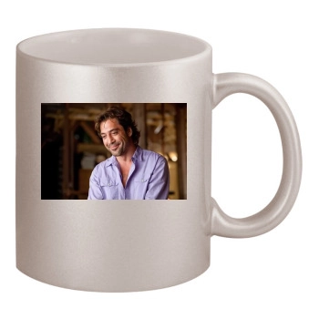 Javier Bardem 11oz Metallic Silver Mug