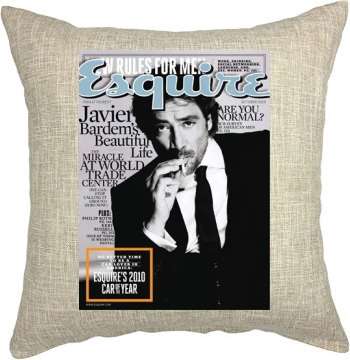 Javier Bardem Pillow