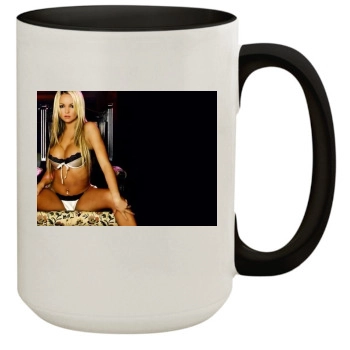 Jennifer Ellison 15oz Colored Inner & Handle Mug