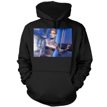 Jeri Ryan Mens Pullover Hoodie Sweatshirt