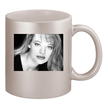 Jeri Ryan 11oz Metallic Silver Mug