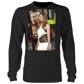 Jessica Biel Men's Heavy Long Sleeve TShirt