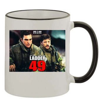 Joaquin Phoenix 11oz Colored Rim & Handle Mug