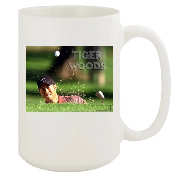 Tiger Woods 15oz White Mug