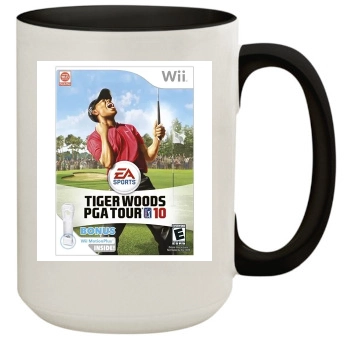 Tiger Woods 15oz Colored Inner & Handle Mug